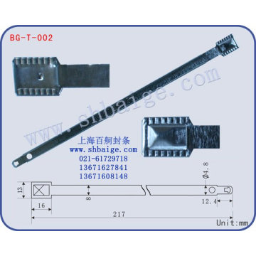 Security metal strap seal BG-T-002
